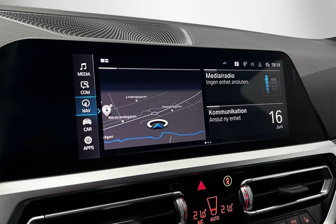 BMW 330e Touring Steptronic, 8-trinn, 292hk, 2022