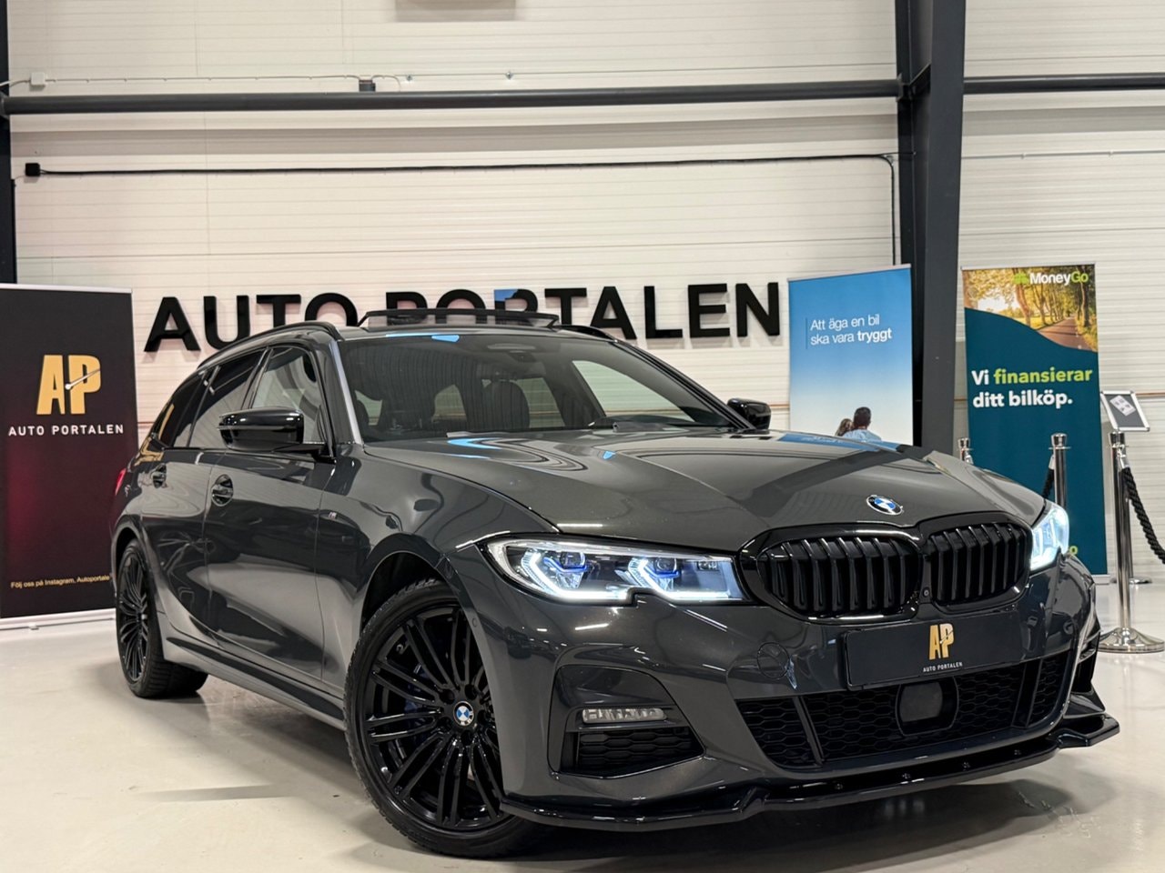 BMW 330e Touring Steptronic, 8-trins, 292ps, 2021