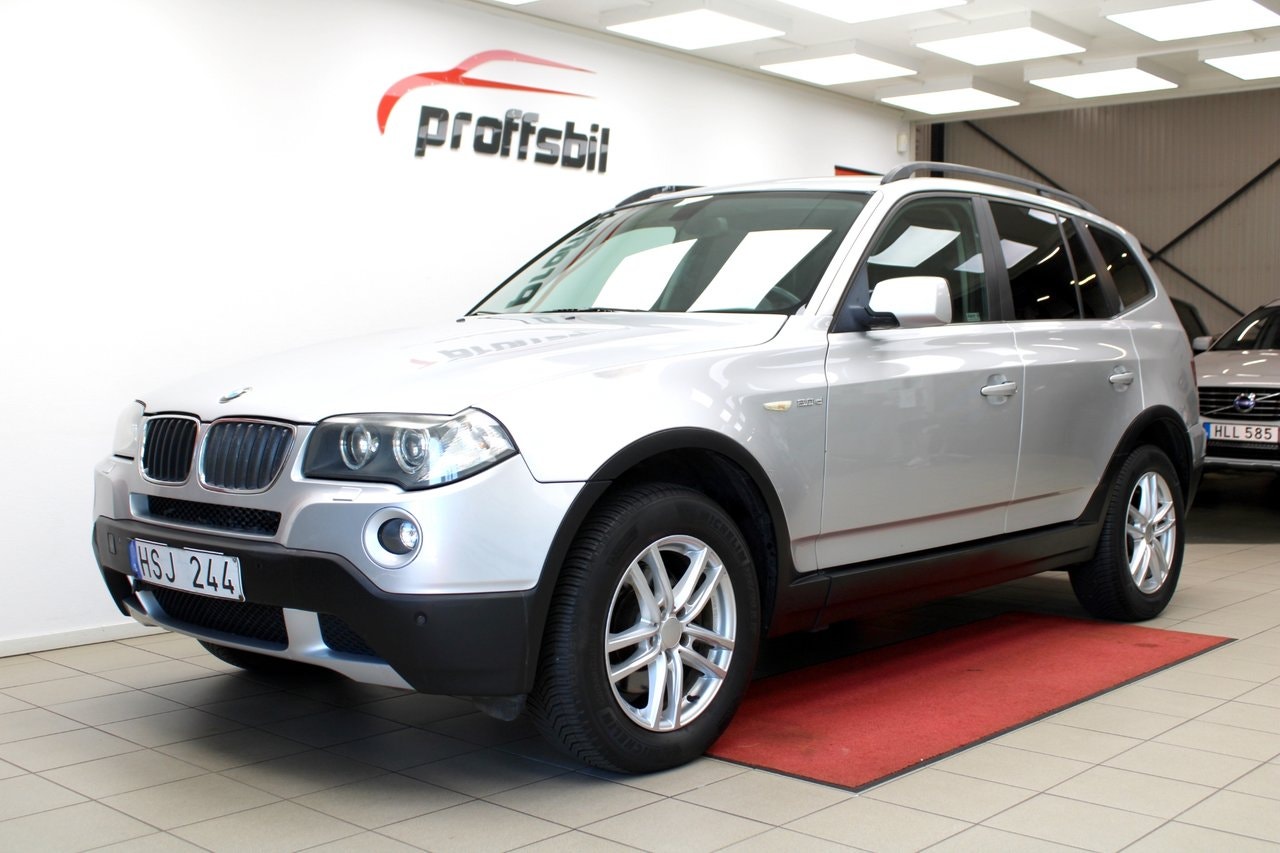 BMW X3 xDrive20d Automatic, 6-trins, 177ps, 2009