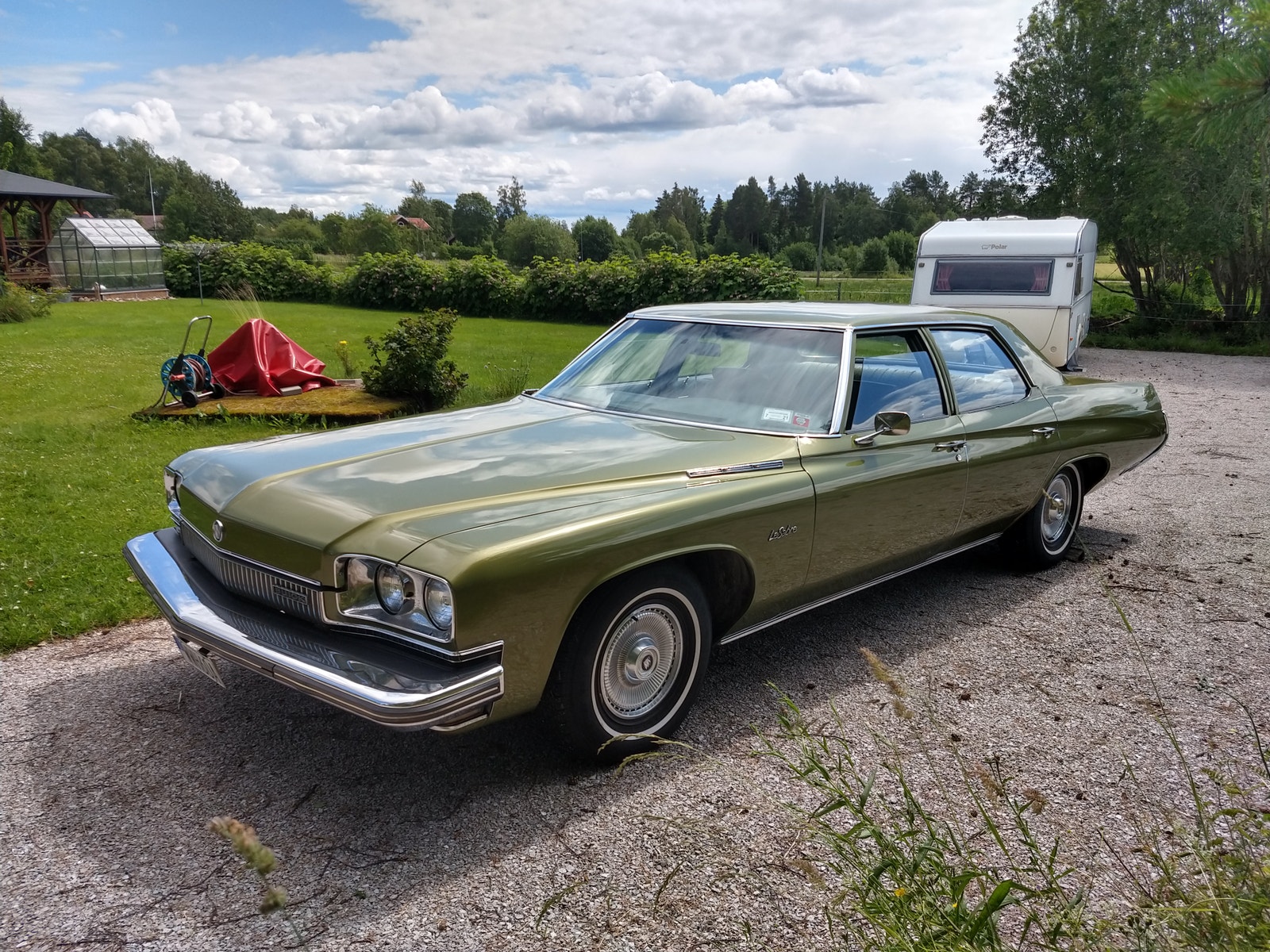 Buick LeSabre Sedan 5.7 V8 Hydra-Matic, 3-trinn, 152hk, 1973