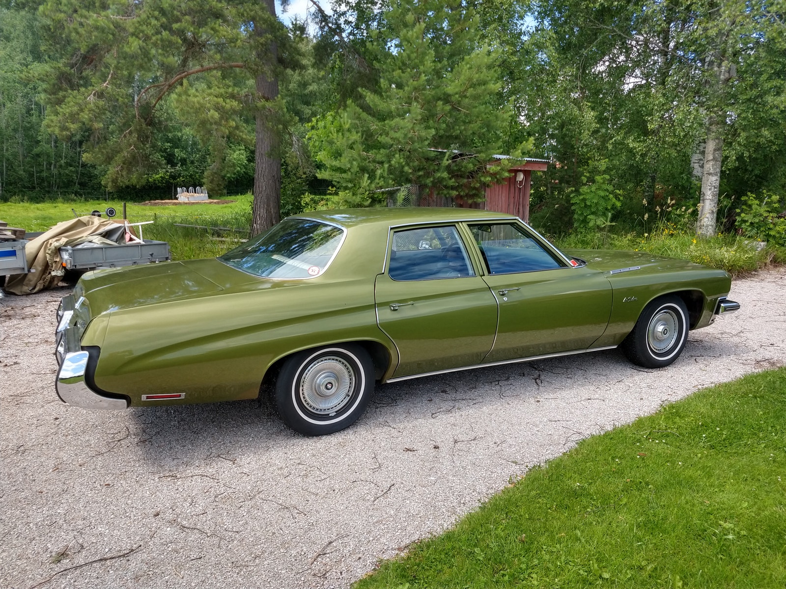Buick LeSabre Sedan 5.7 V8 Hydra-Matic, 3-trinn, 152hk, 1973