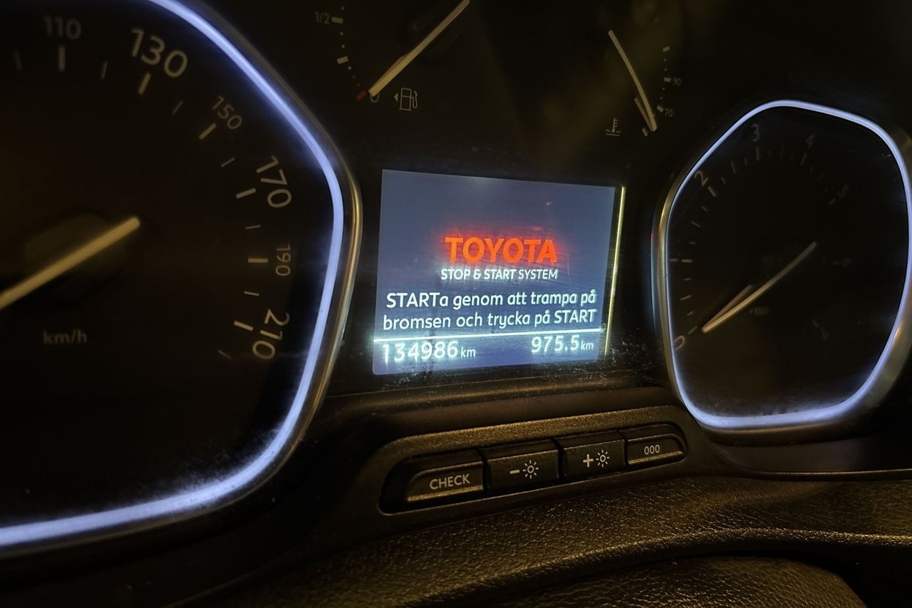 Toyota Proace 2.0 D-4D Automatic, 6-trins, 177ps, 2018