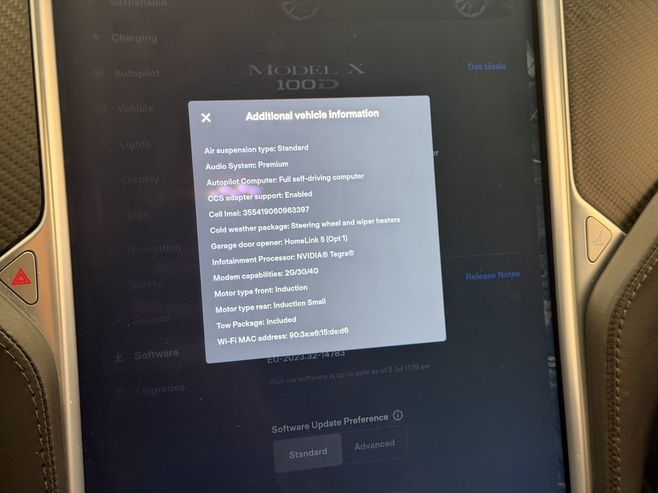 Tesla Model X 100D, 423hk, 2017