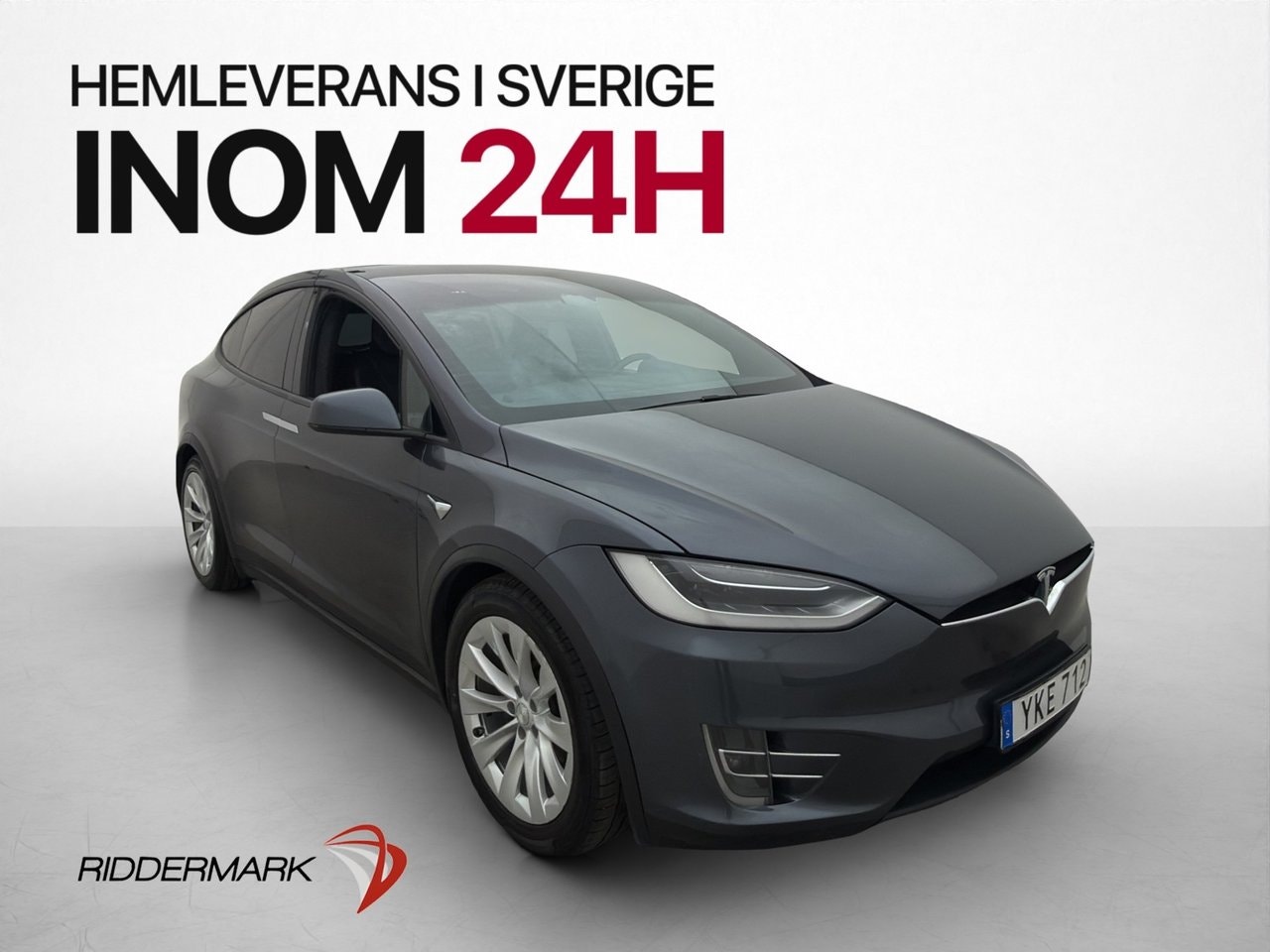 Tesla Model X 100D, 423hk, 2017