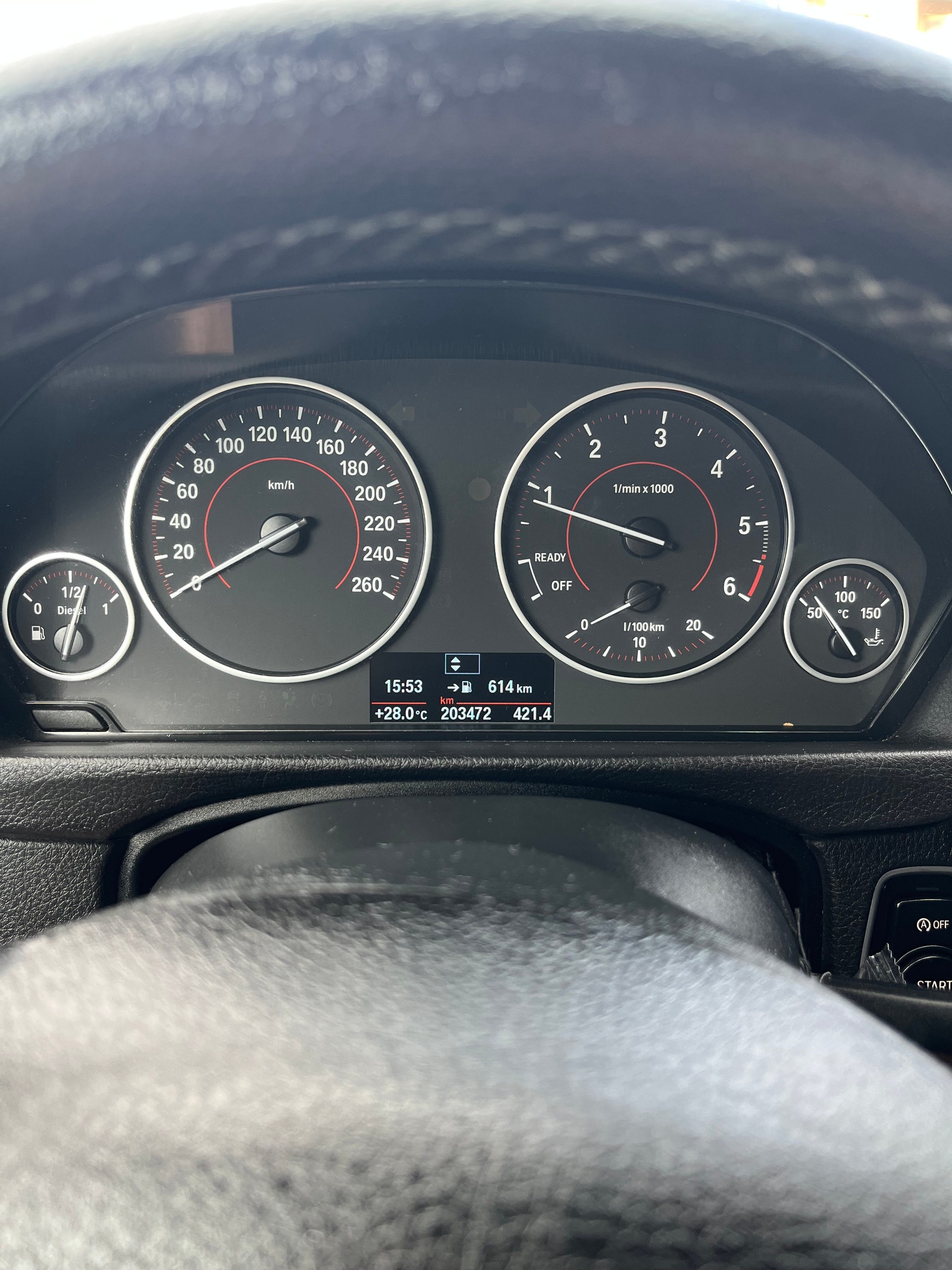 BMW 320d Touring Manual, 6-trins, 190ps, 2016