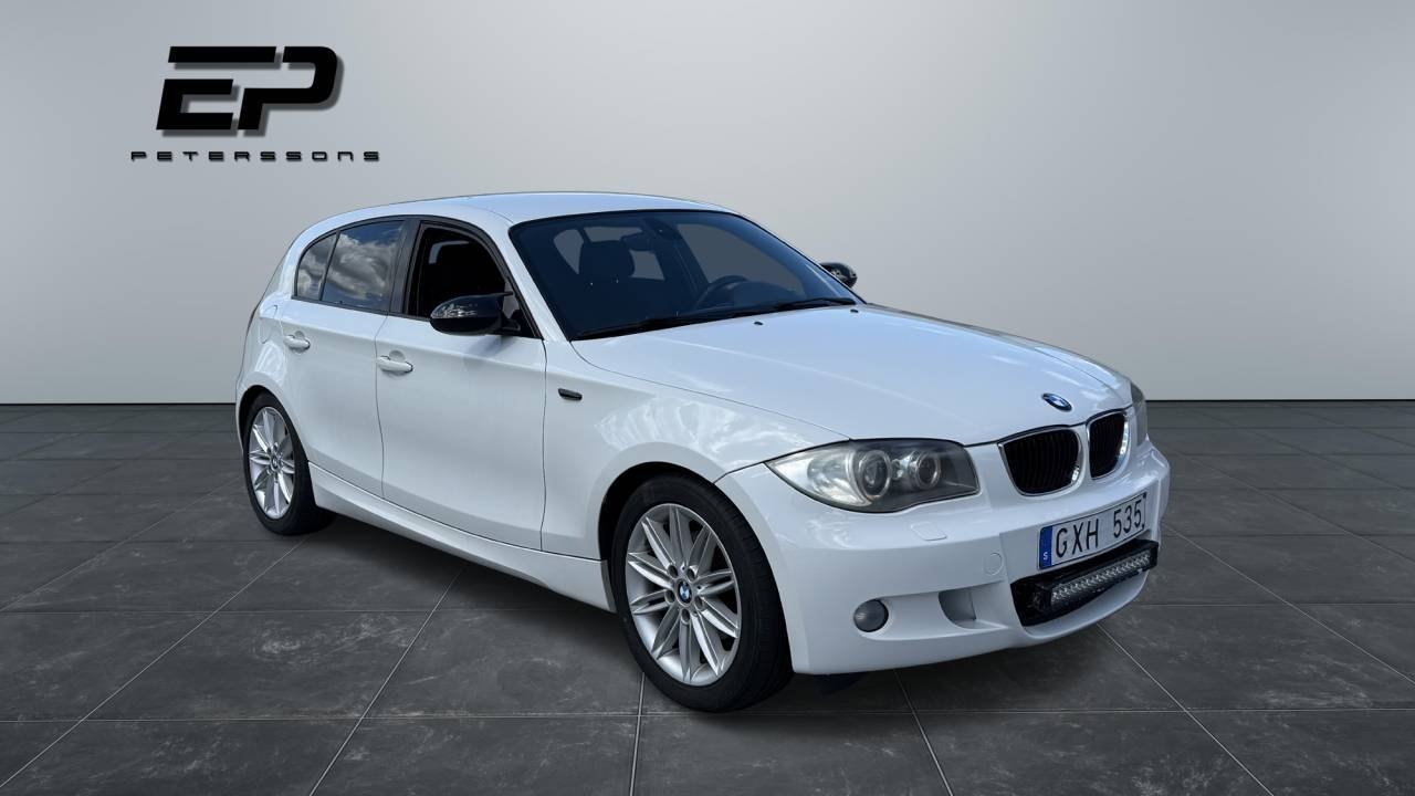 BMW 118d 5-dörrars Manuell, 143hk, 2008