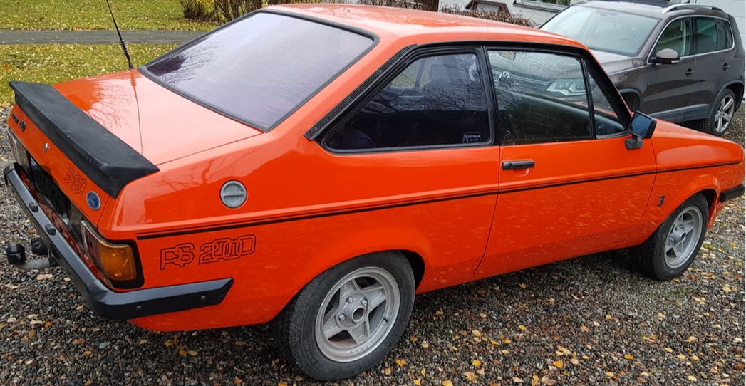 Ford Escort RS 2000 Manual, 110hp, 1977