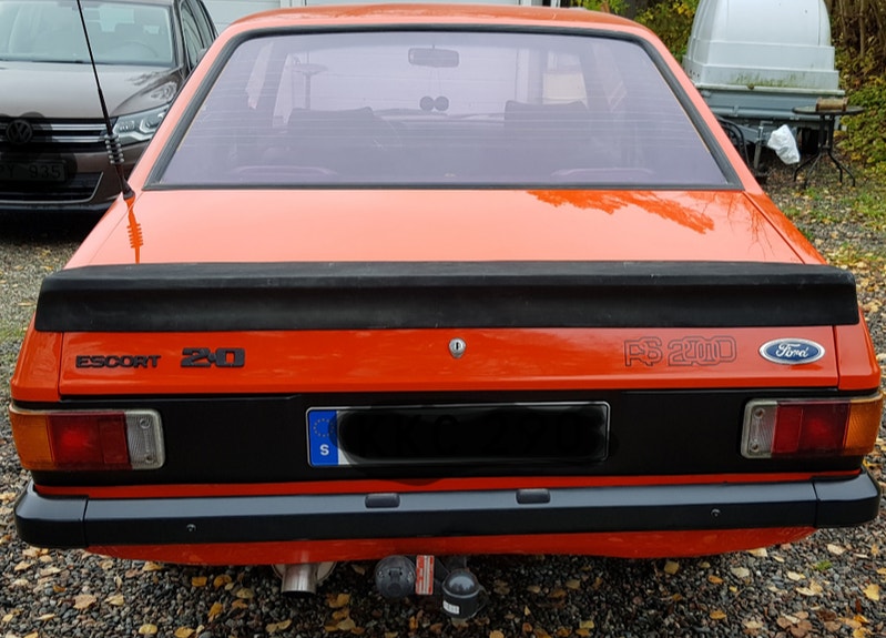 Ford Escort RS 2000 Manual, 110hp, 1977