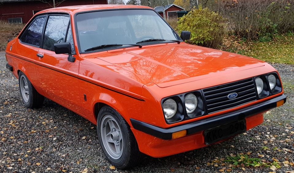 Ford Escort RS 2000 Manual, 110hp, 1977