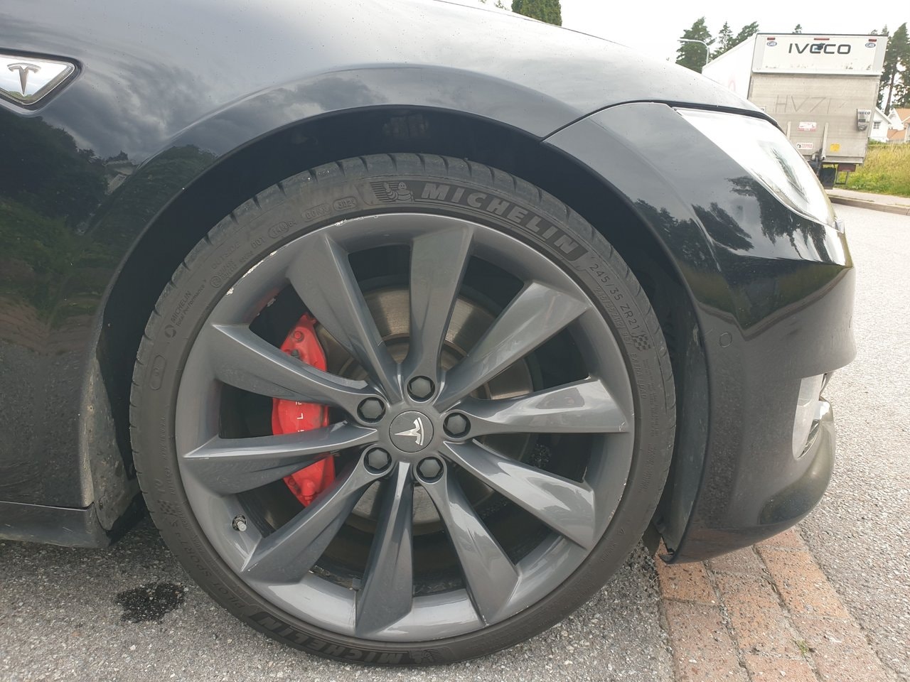 Tesla Model S P90D Ludicrous, 540ps, 2016