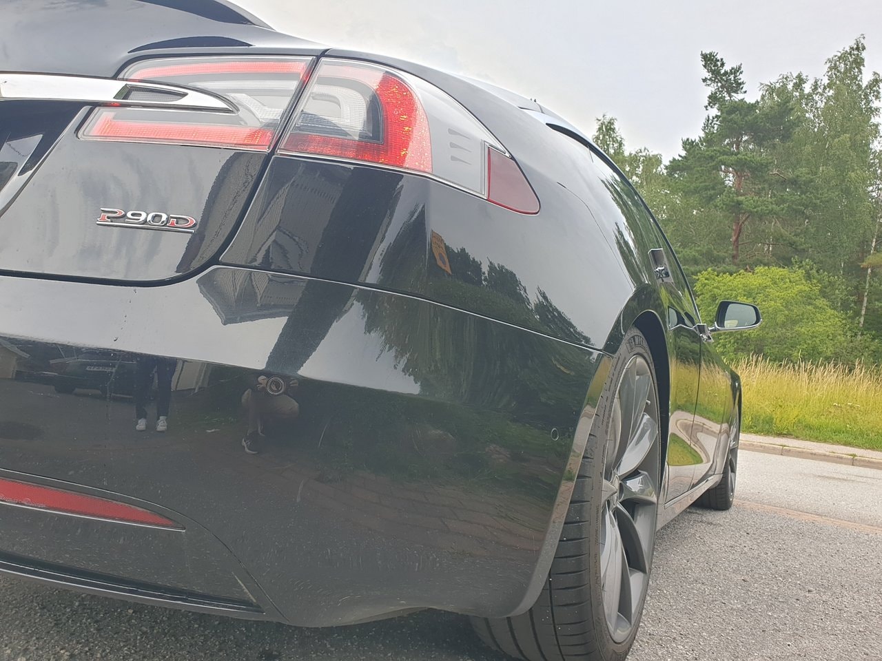 Tesla Model S P90D Ludicrous, 540ps, 2016