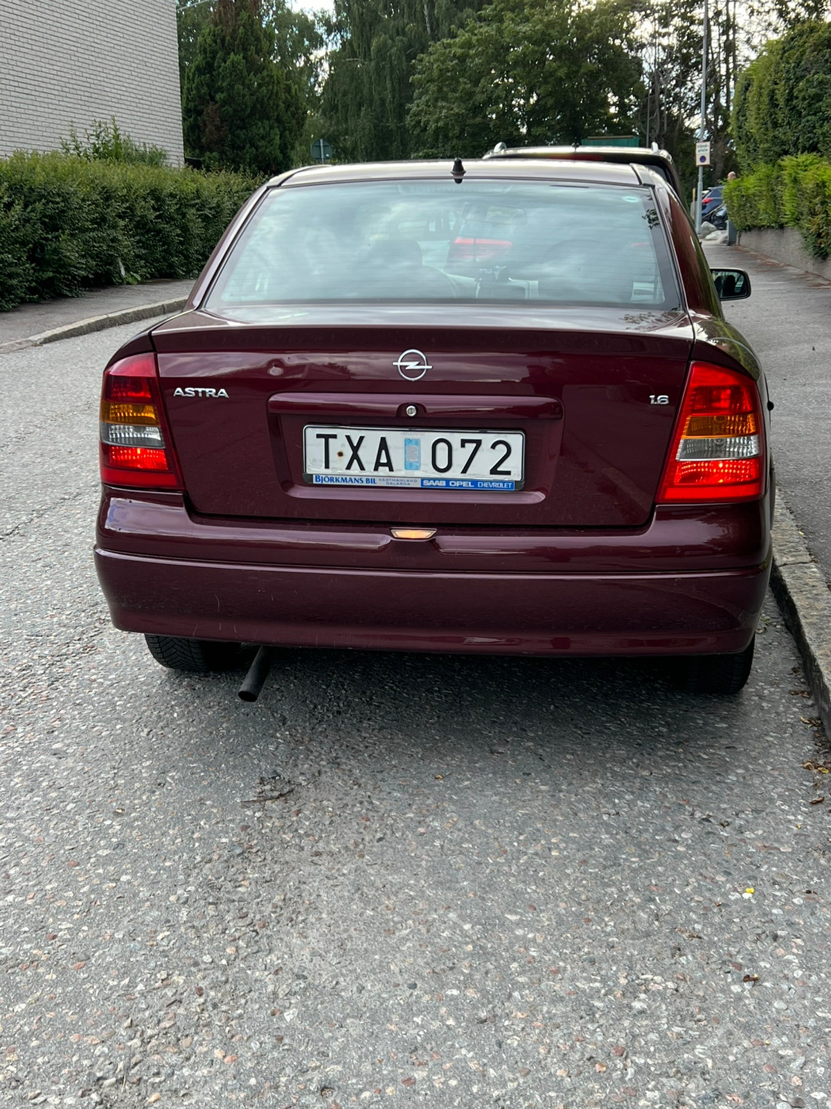 Opel Astra Sedan 1.6 Automatic, 4-trins, 101ps, 2003