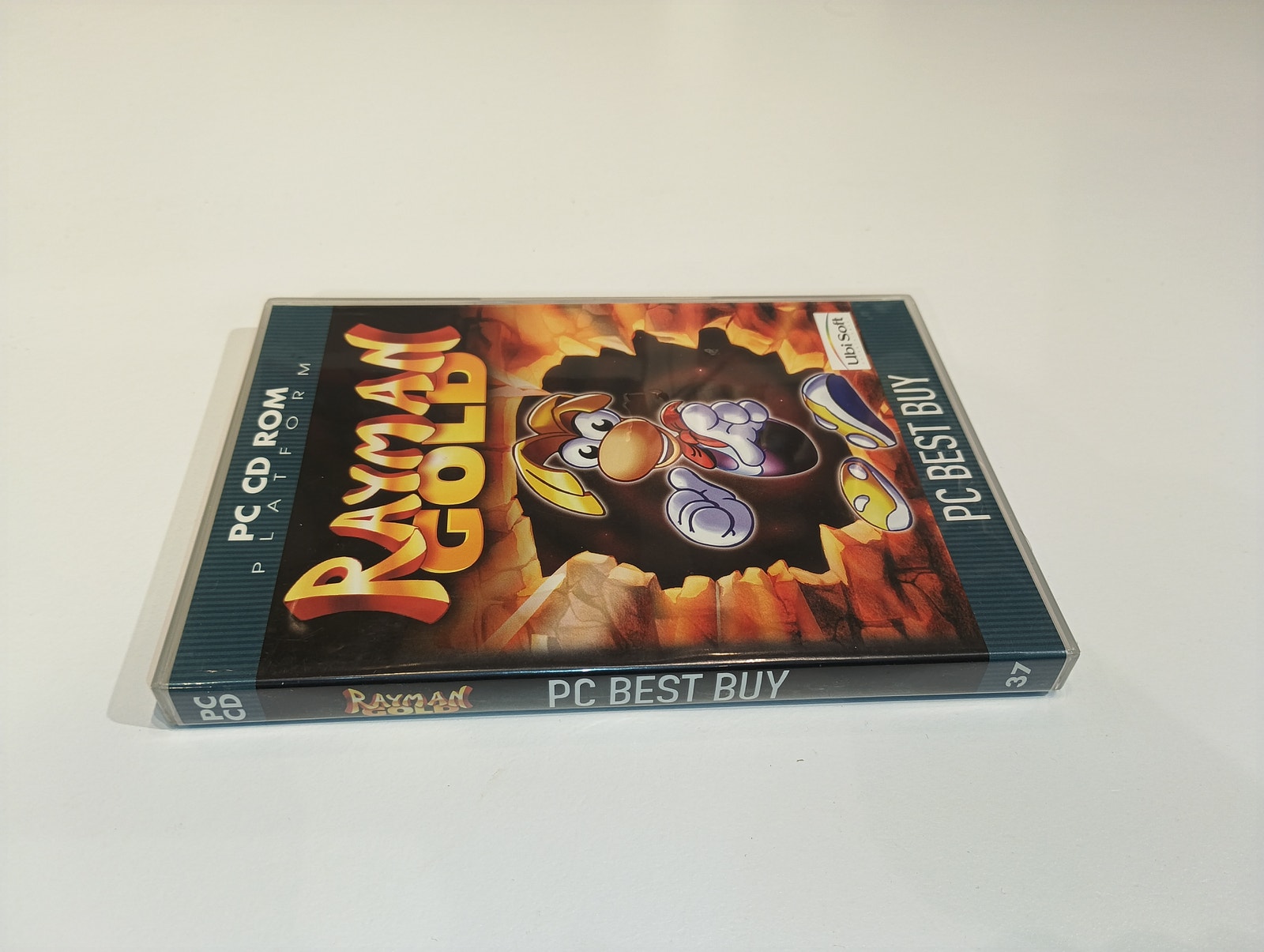 Rayman Gold PC CD ROM plattforms äventyr action barn spel Ubi Soft