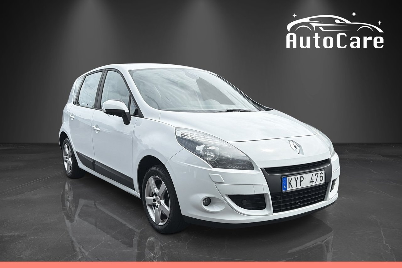 Renault Scénic 1.6 E85 Manual, 6-trins, 110ps, 2011