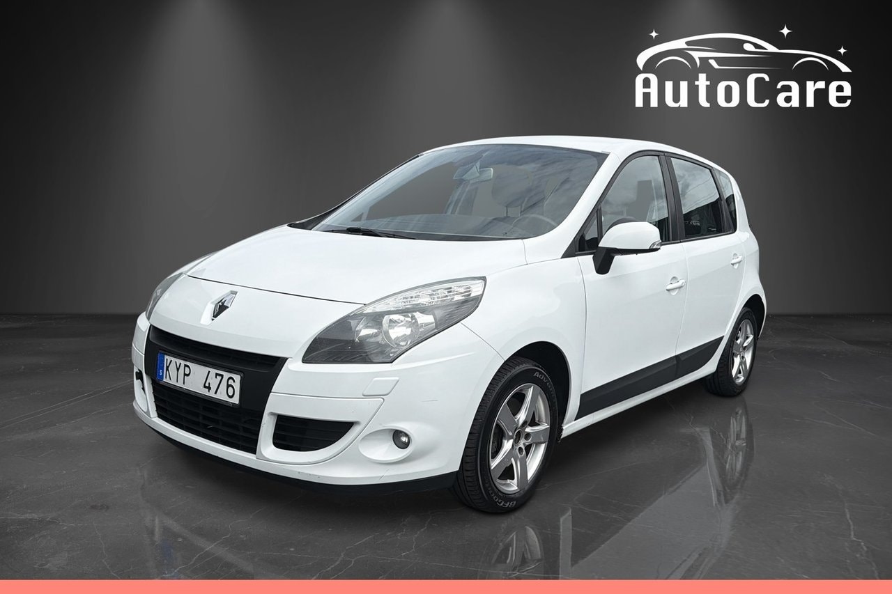 Renault Scénic 1.6 E85 Manual, 6-trins, 110ps, 2011