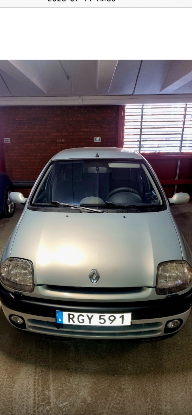 Renault Clio 5-door Hatchback 1.4 Automatic, 4-trins, 75ps, 2000