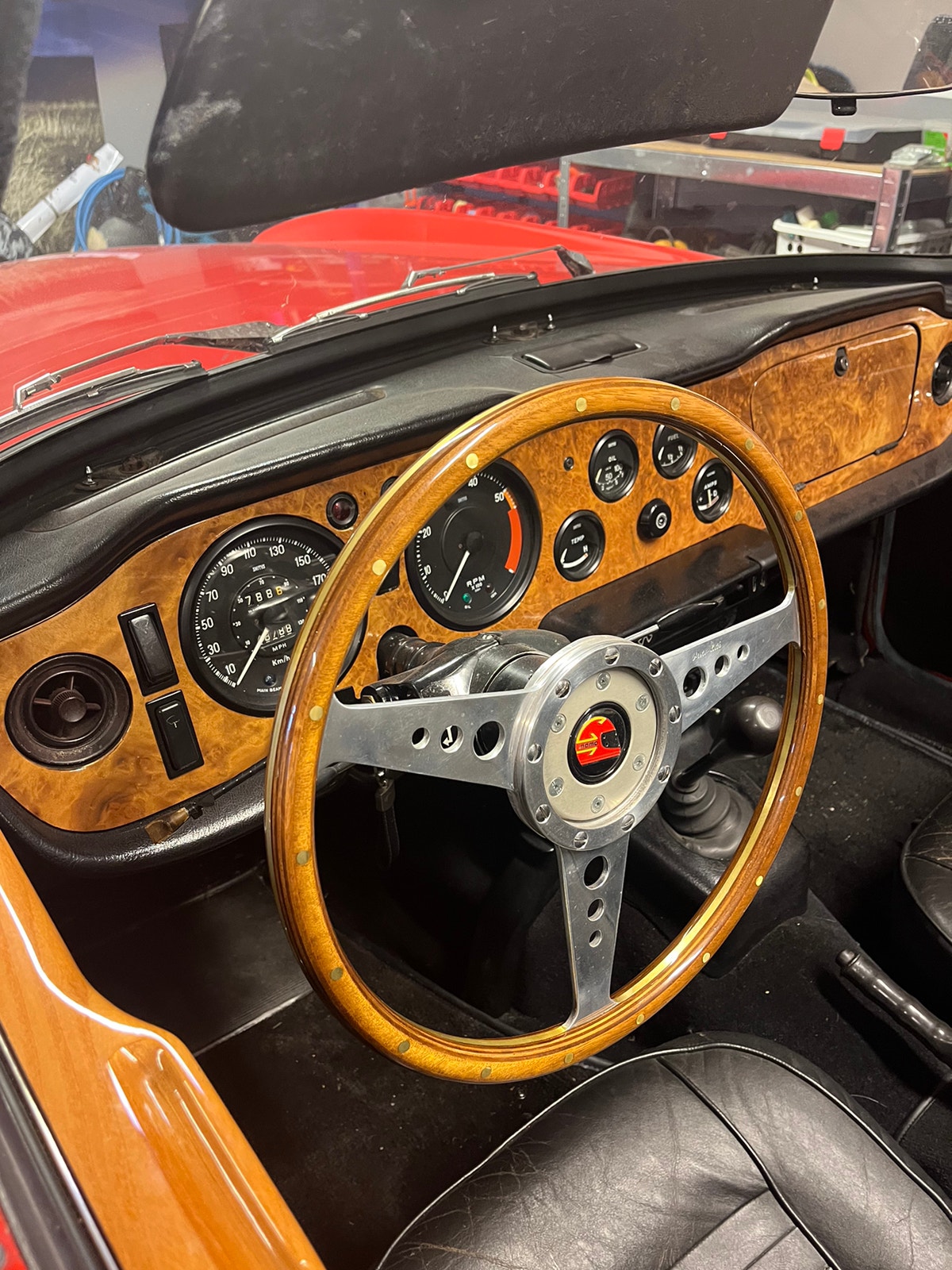 Triumph TR6 2.5 Manual, 4-trins, 150ps, 1970