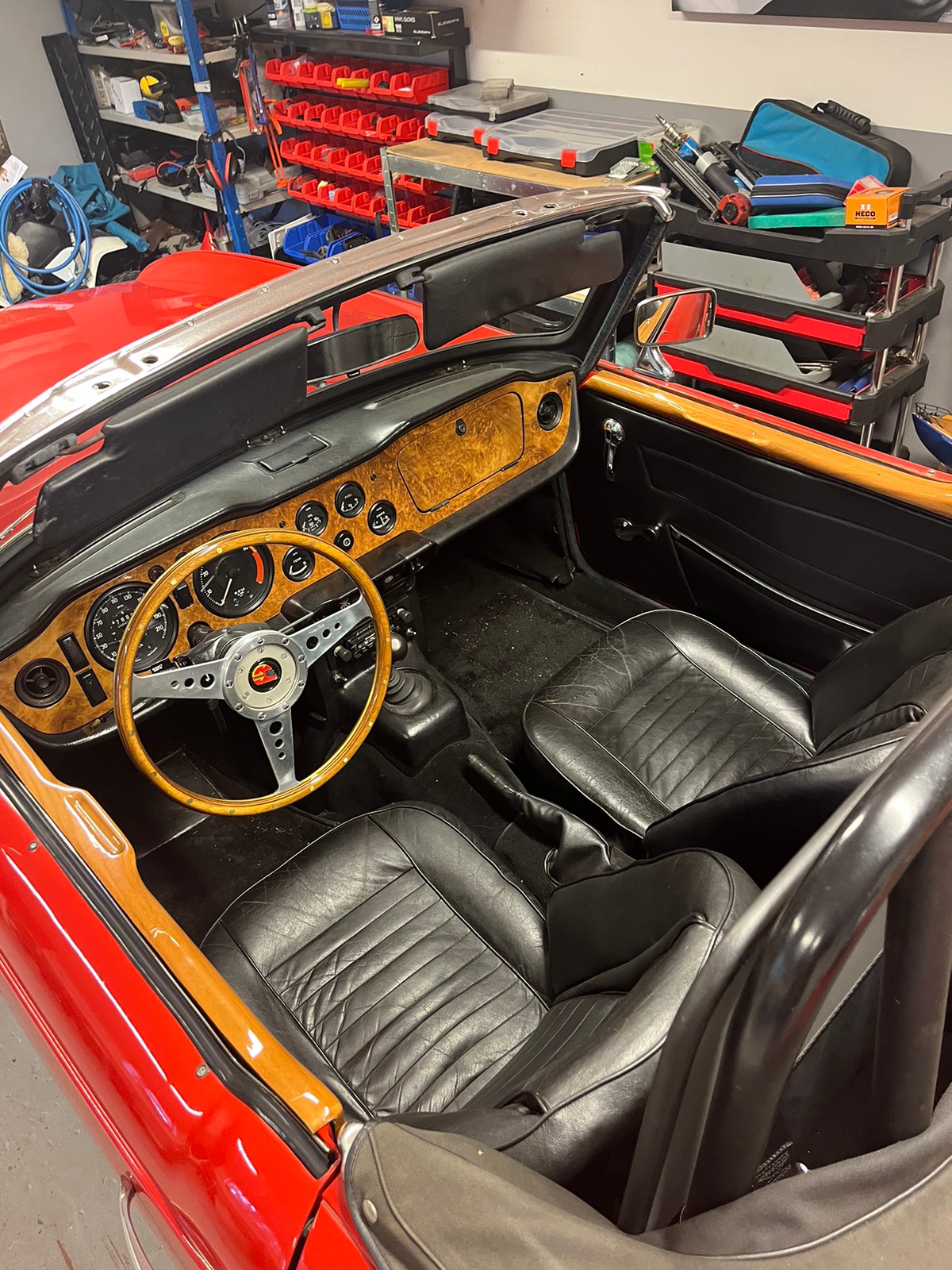 Triumph TR6 2.5 Manual, 4-trins, 150ps, 1970