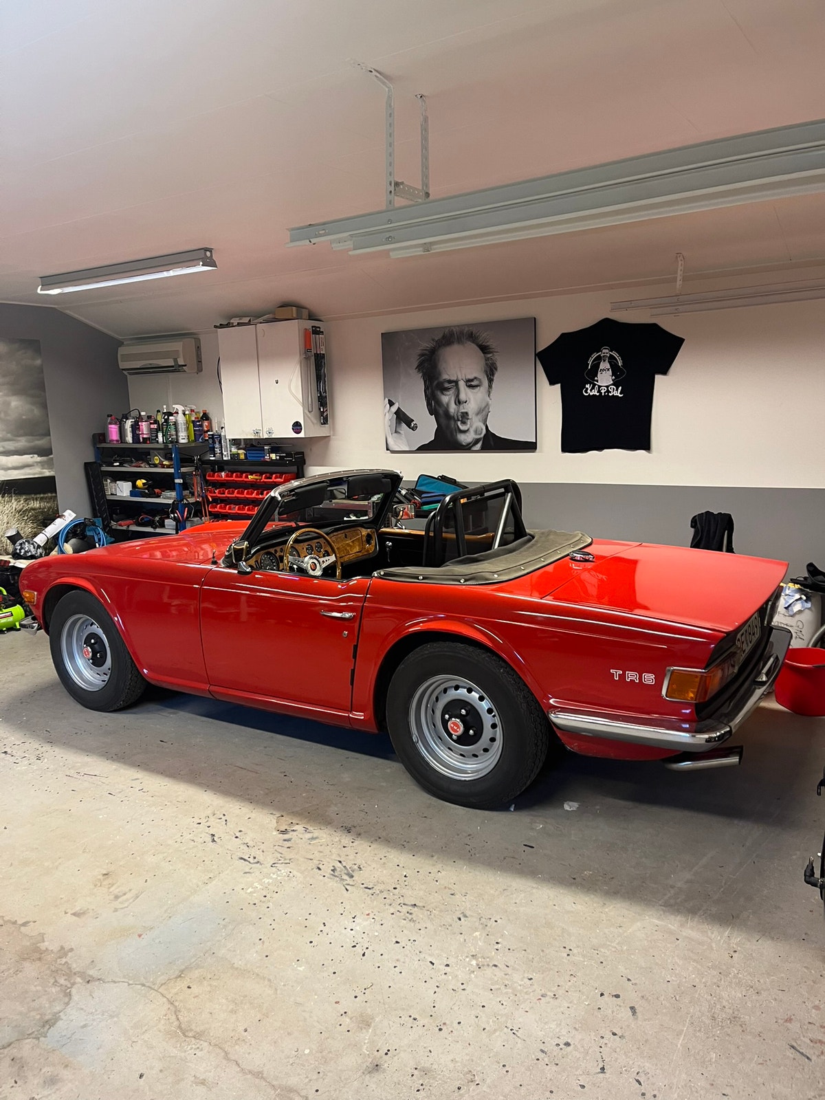 Triumph TR6 2.5 Manual, 4-trins, 150ps, 1970