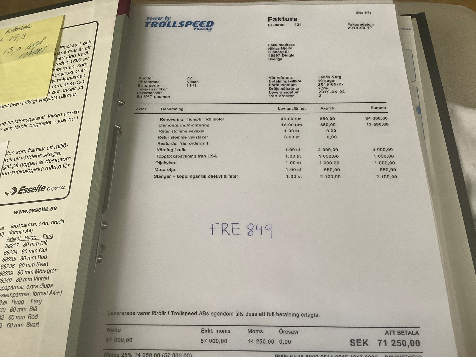 Triumph TR6 2.5 Manual, 4-trins, 150ps, 1970