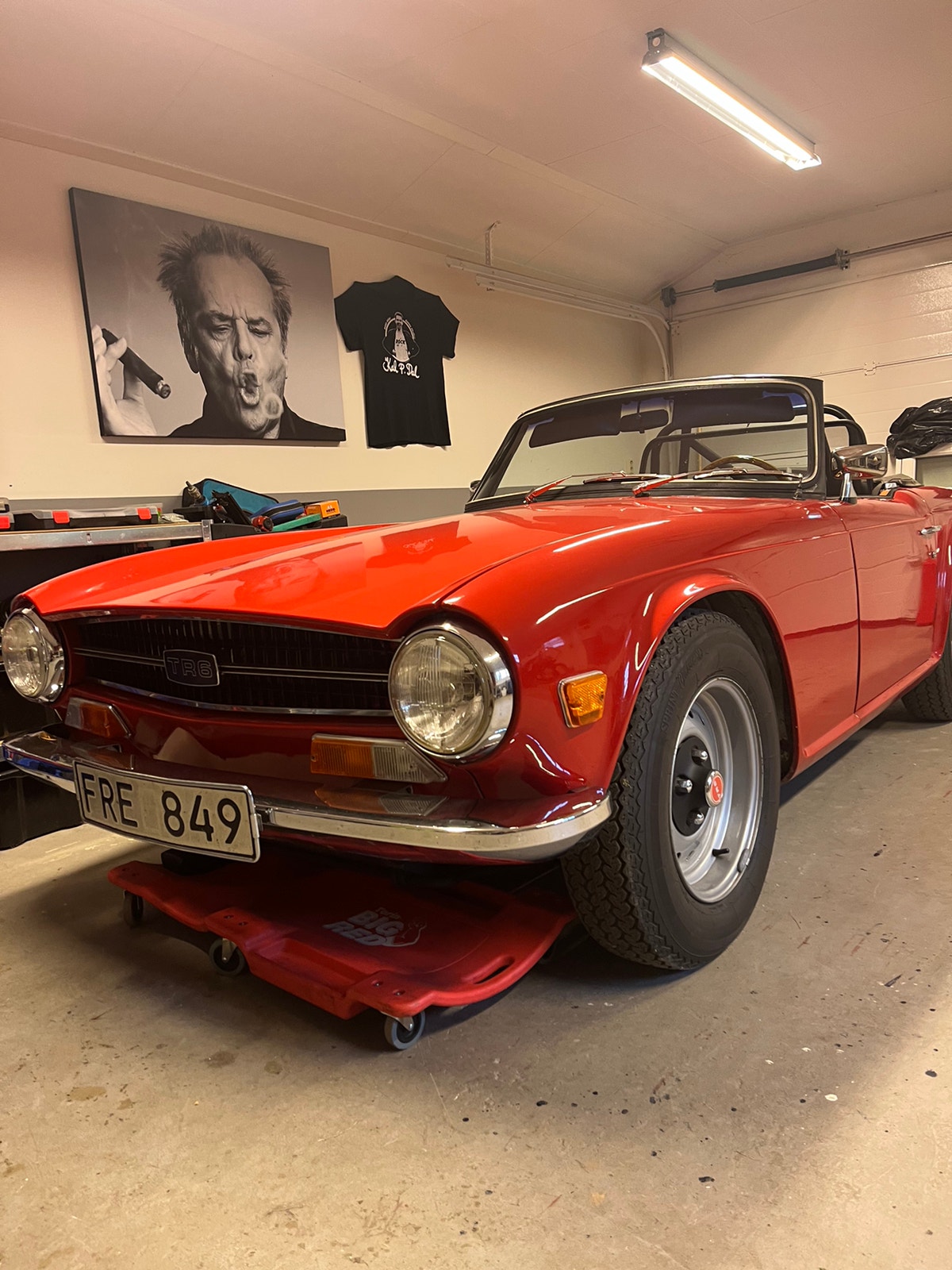 Triumph TR6 2.5 Manual, 4-trins, 150ps, 1970