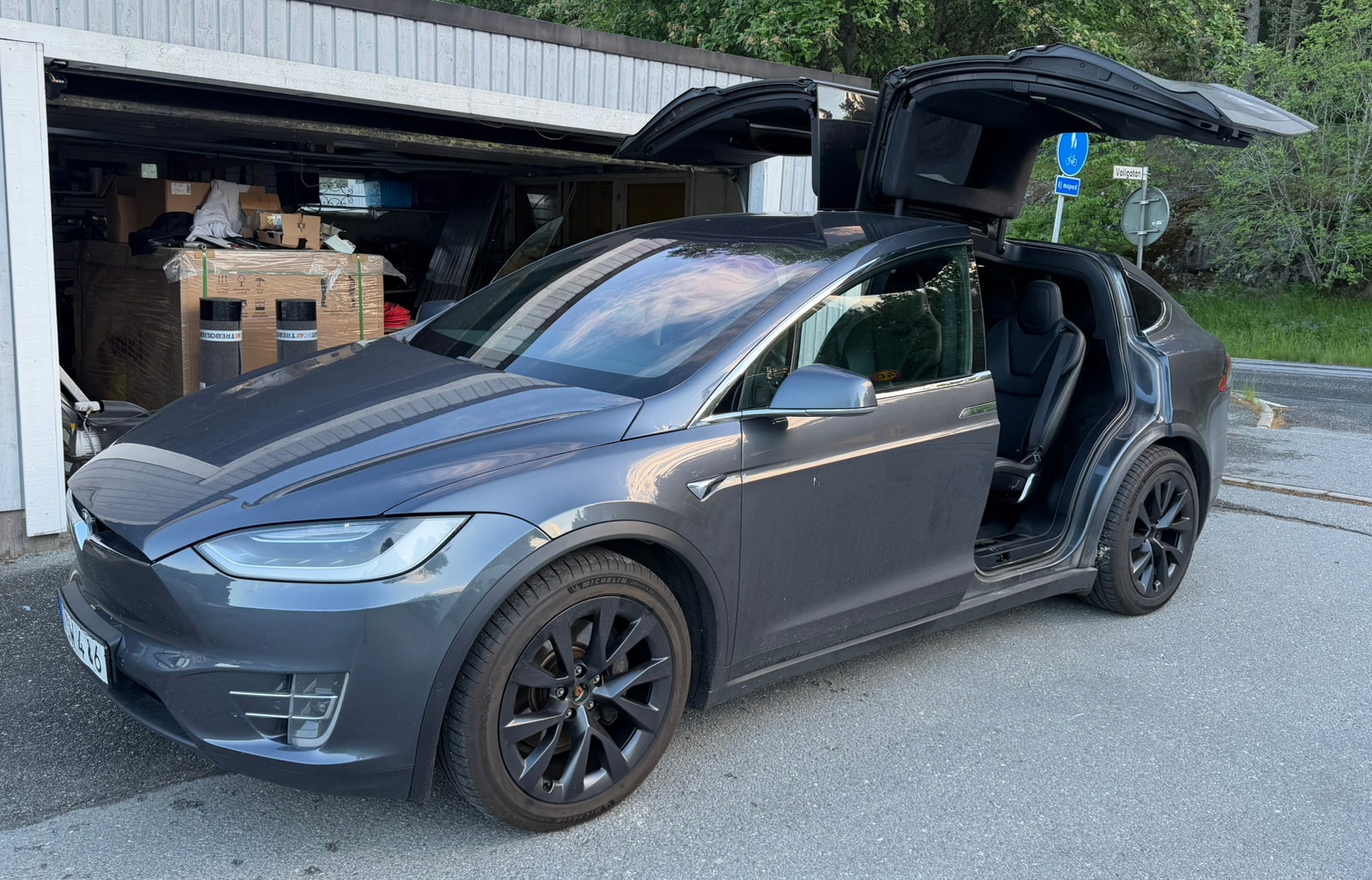 Tesla Model X 100D, 423hk, 2018