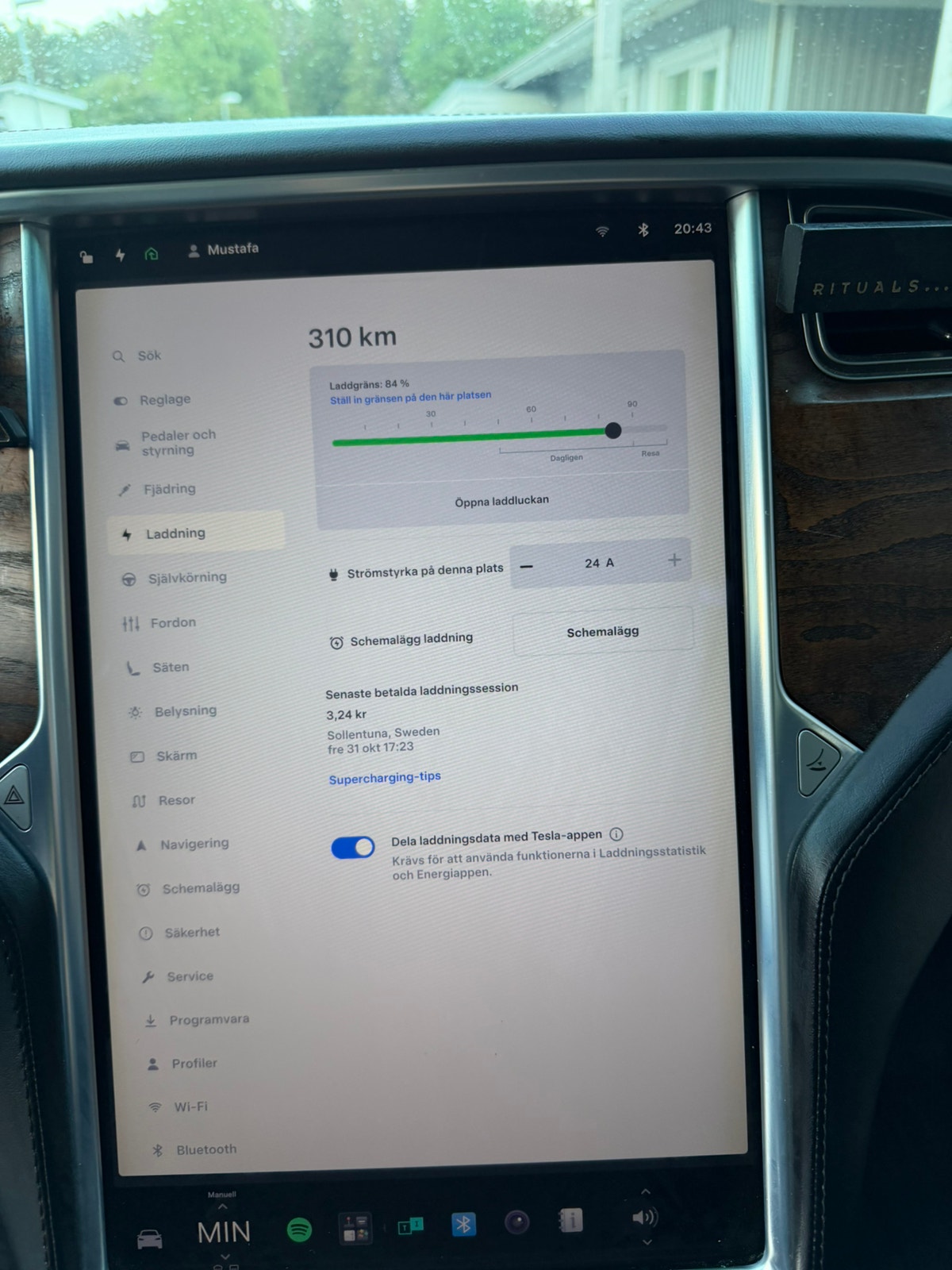 Tesla Model X 100D, 423hk, 2018