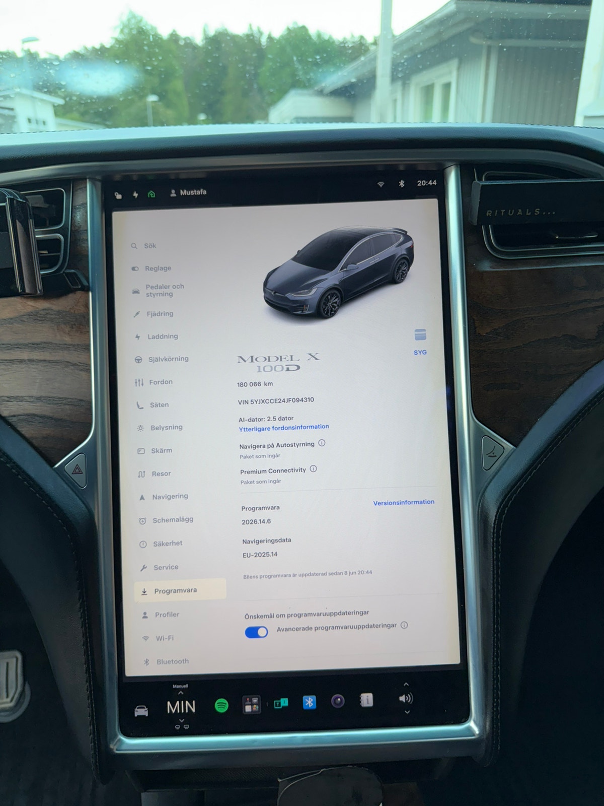 Tesla Model X 100D, 423hk, 2018
