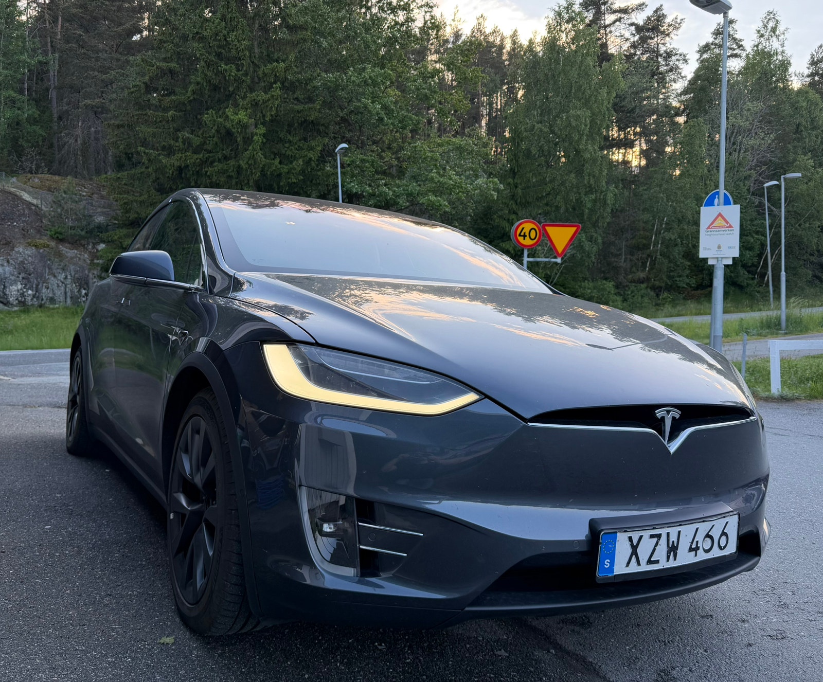 Tesla Model X 100D, 423hk, 2018
