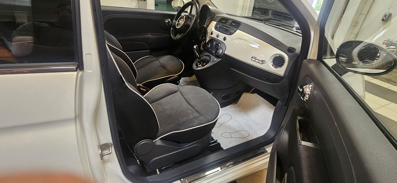 Fiat 500C 1.2 8V Dualogic, 5-trins, 69ps, 2015