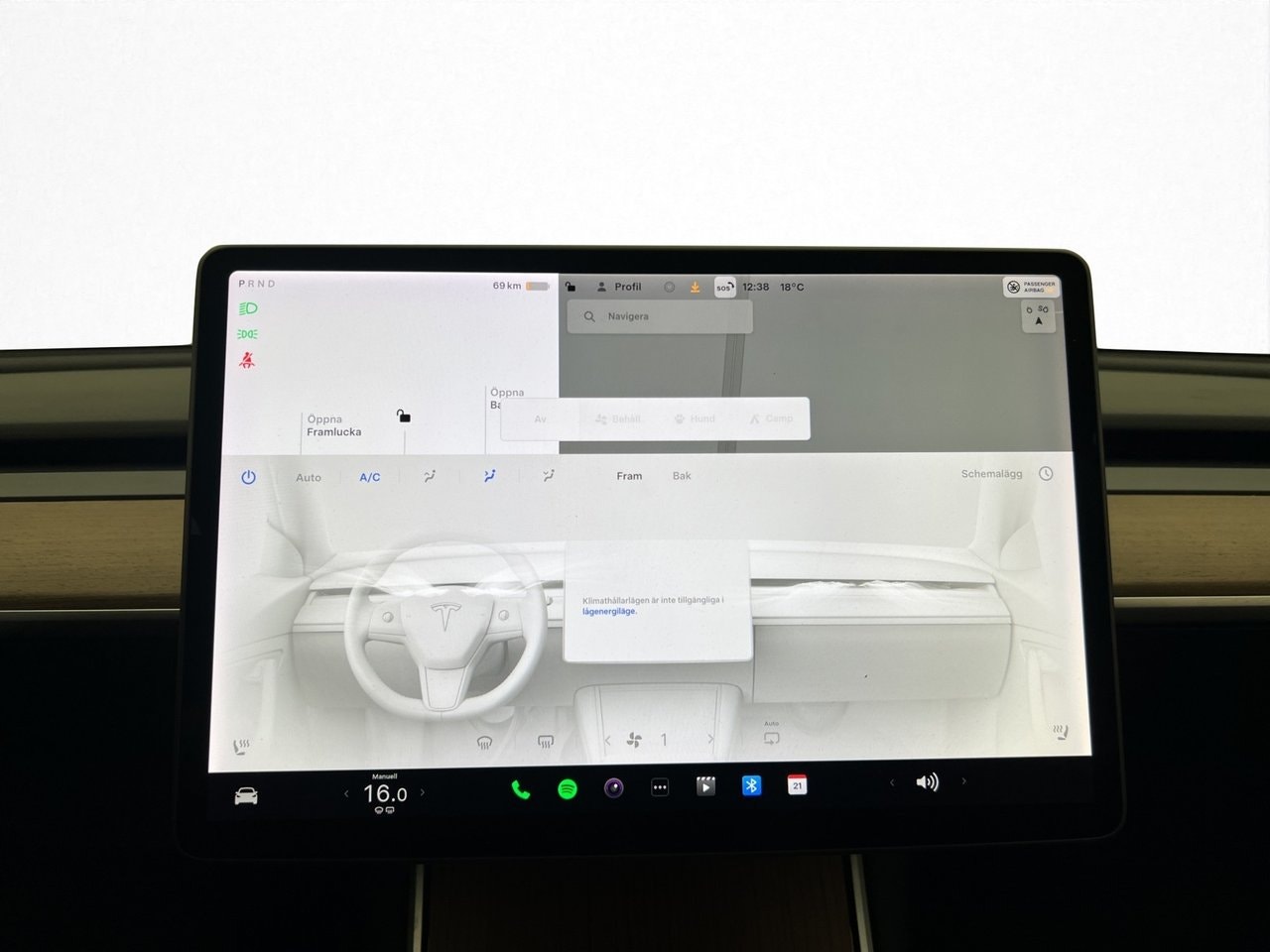 Tesla Model 3 Standard Range Plus, 325hk, 2020
