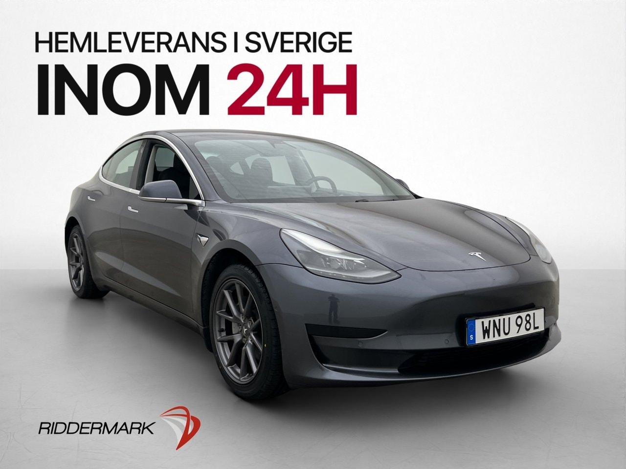 Tesla Model 3 Standard Range Plus, 325hk, 2020