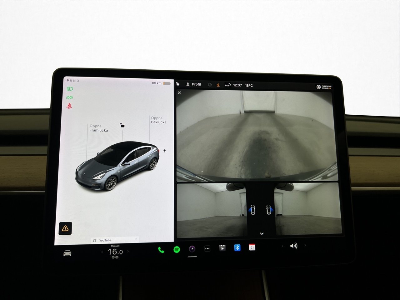 Tesla Model 3 Standard Range Plus, 325hk, 2020