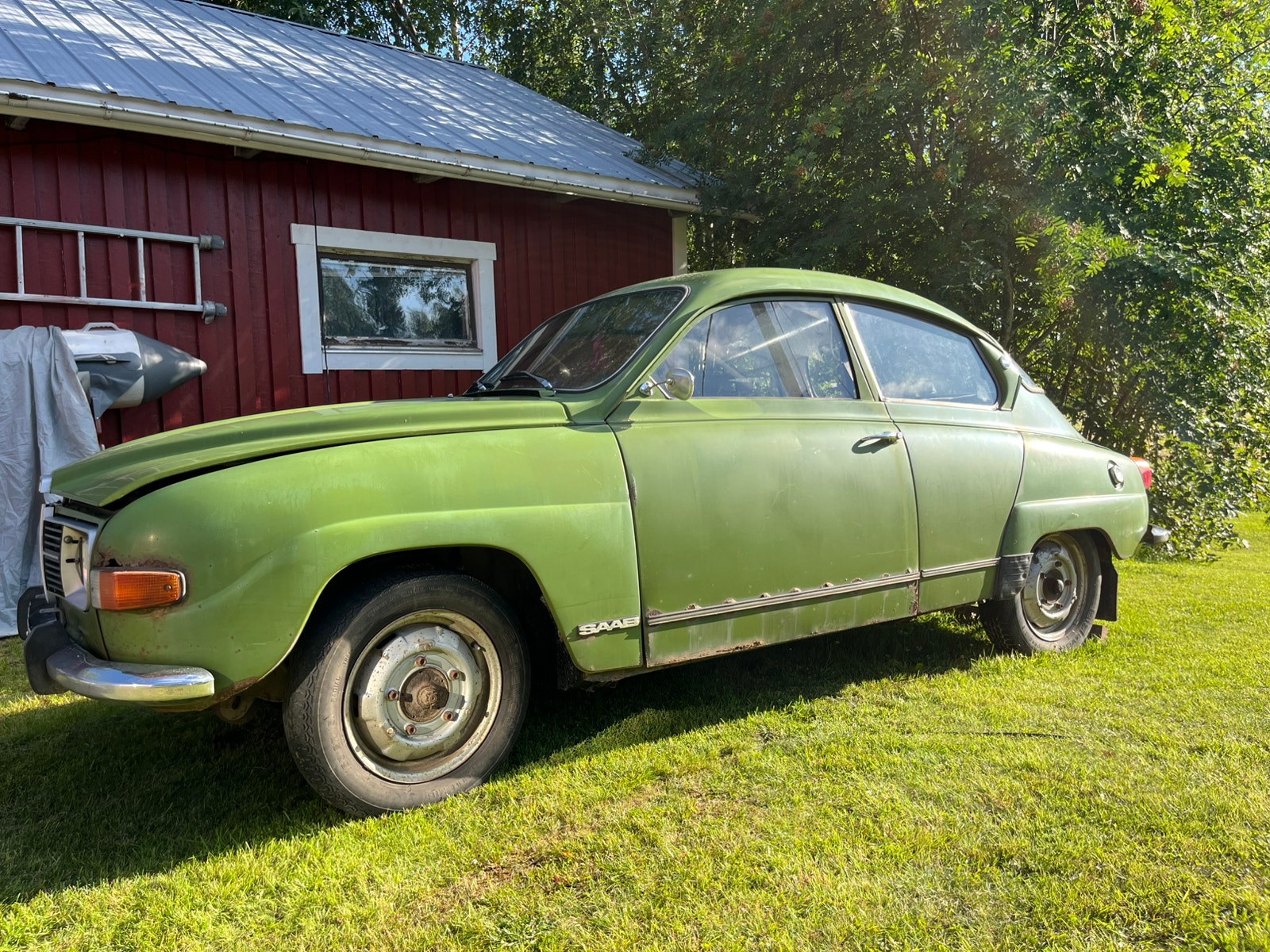 Saab 96 1.5 V4 Manual, 4-trins, 65ps, 1974