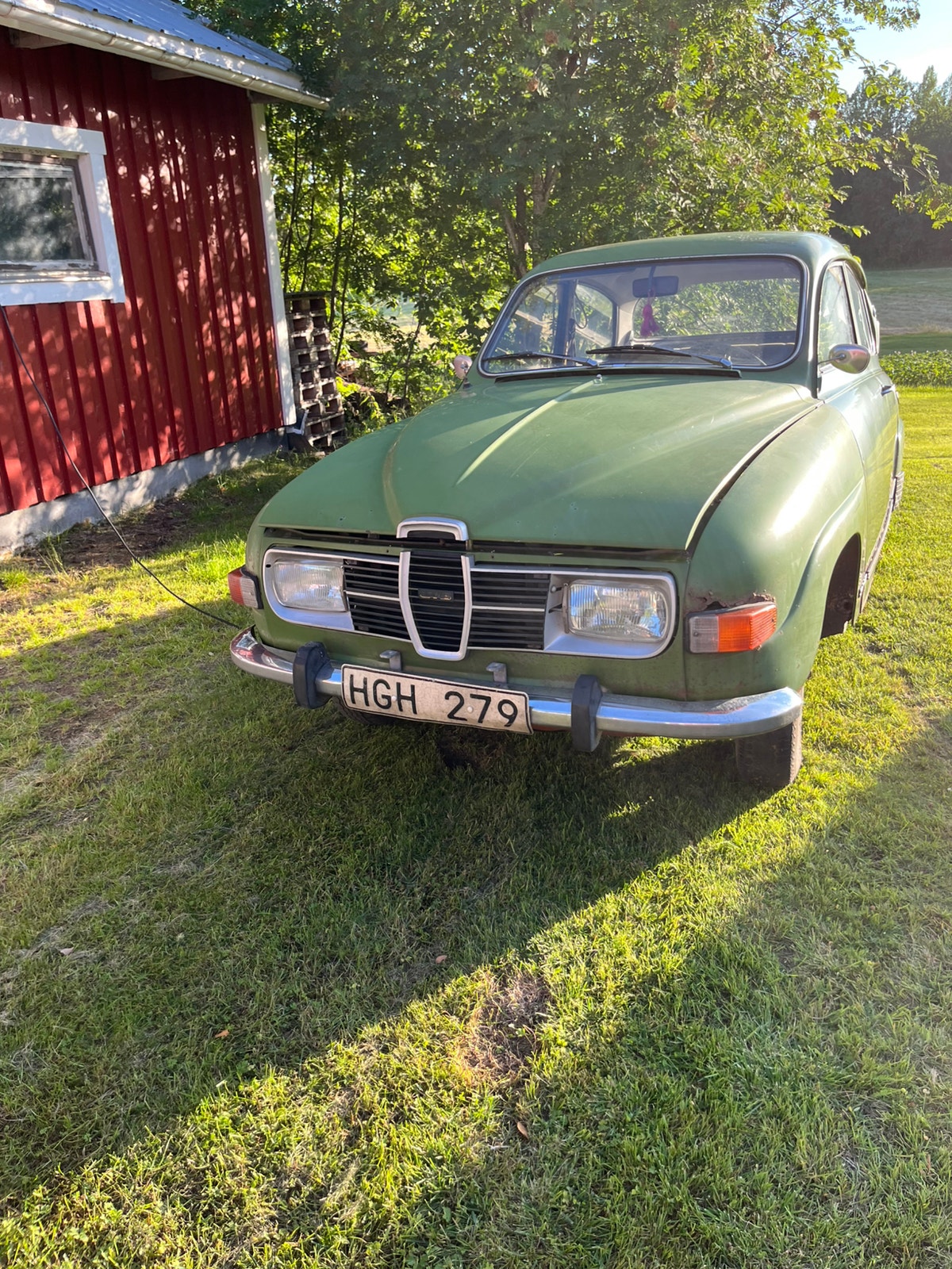 Saab 96 1.5 V4 Manual, 4-trins, 65ps, 1974