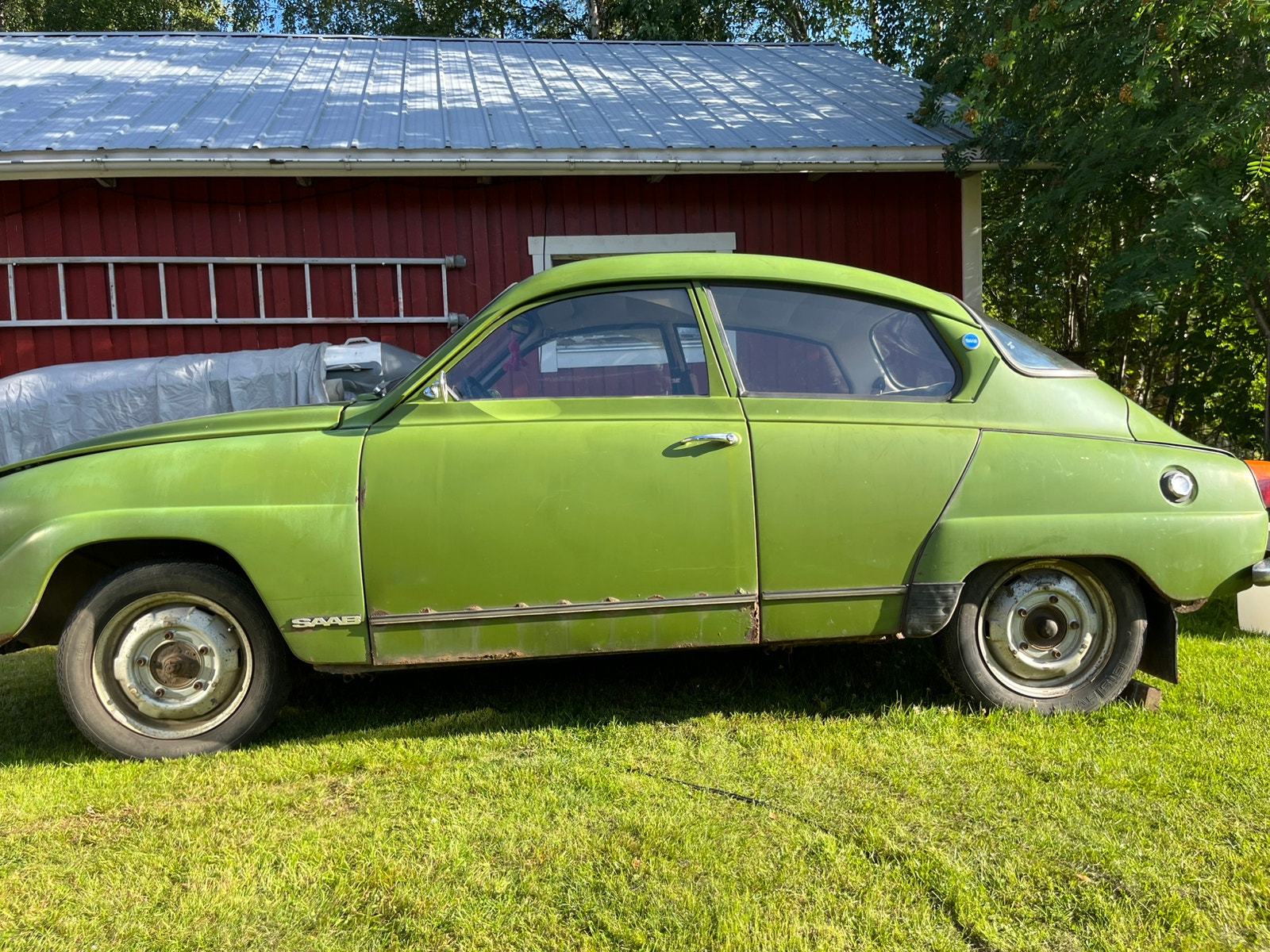 Saab 96 1.5 V4 Manual, 4-trins, 65ps, 1974