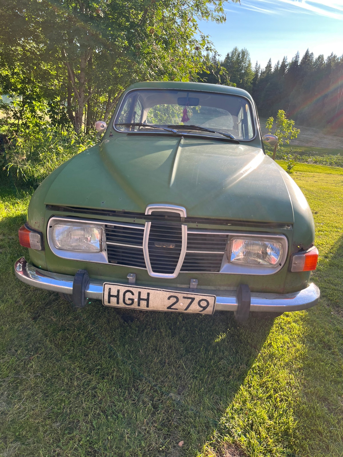 Saab 96 1.5 V4 Manual, 4-trins, 65ps, 1974