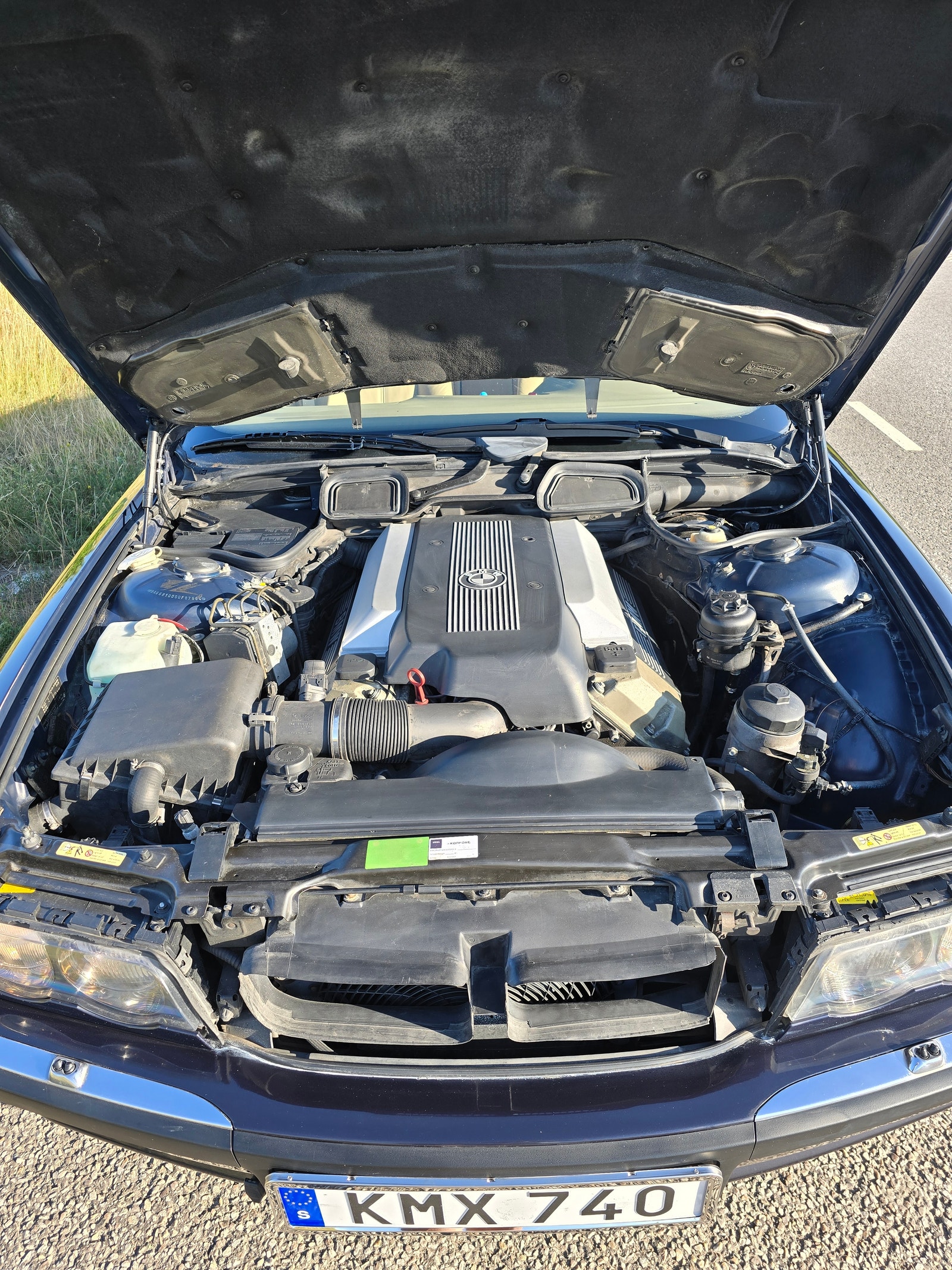 BMW 740i Automatic, 5-trins, 286ps, 1999