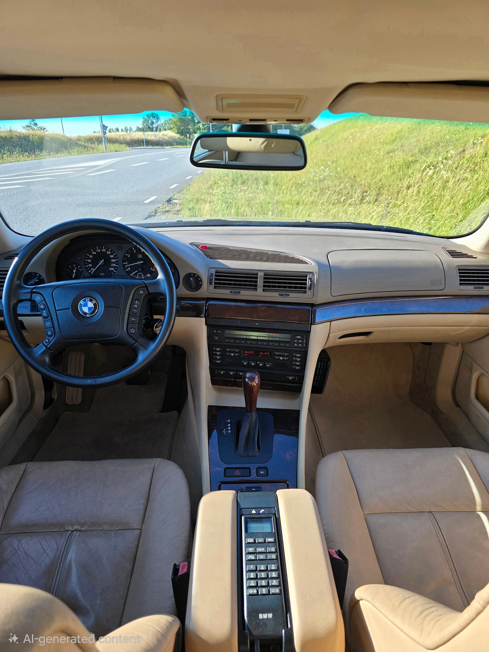BMW 740i Automatic, 5-trins, 286ps, 1999