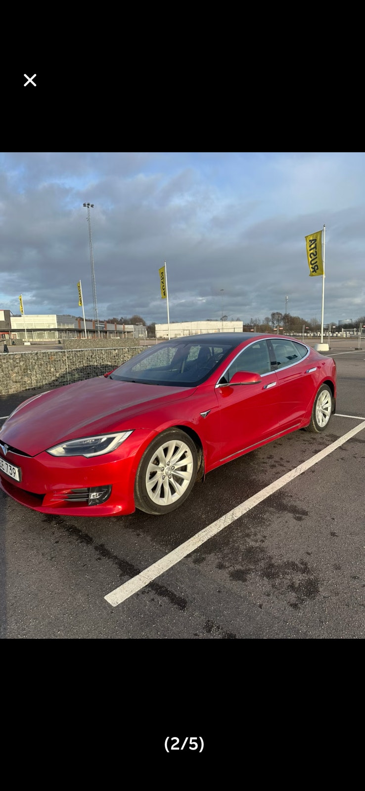 Tesla Model S 75D, 525ps, 2017