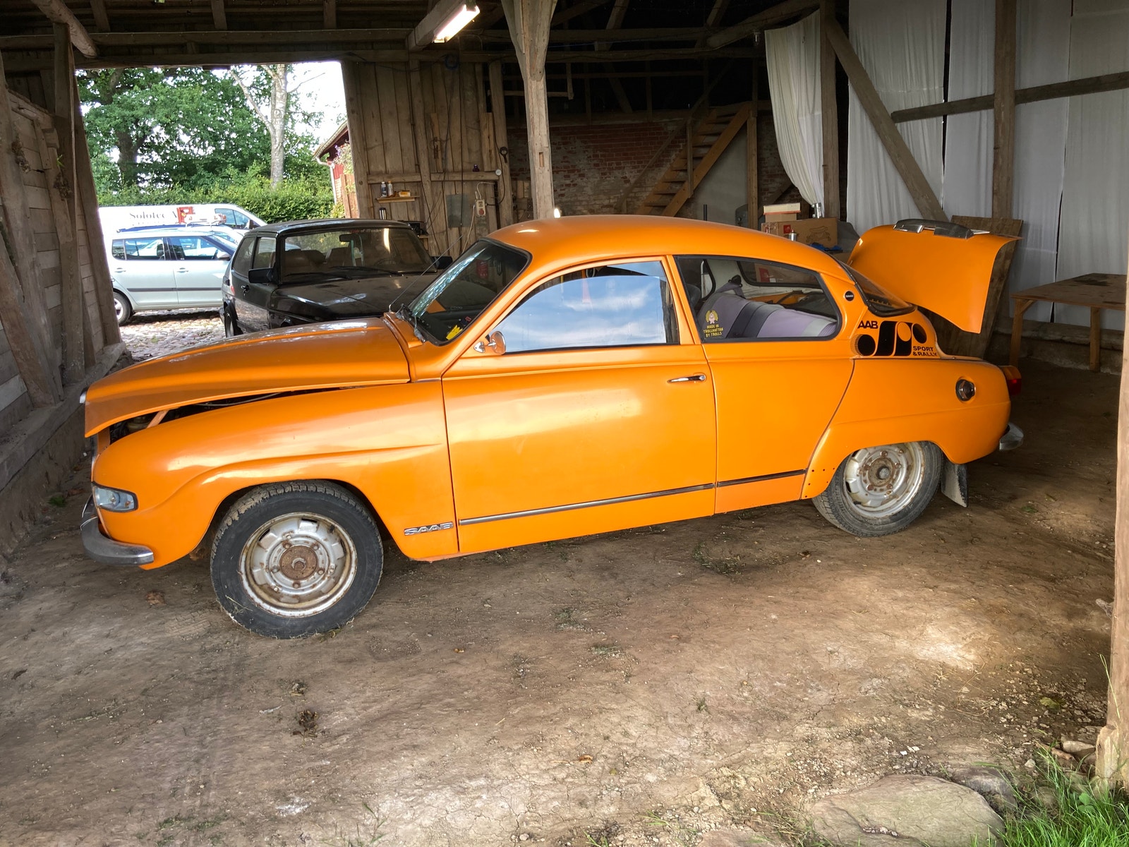 Saab 96 1.5 V4 Manual, 4-trins, 65ps, 1975