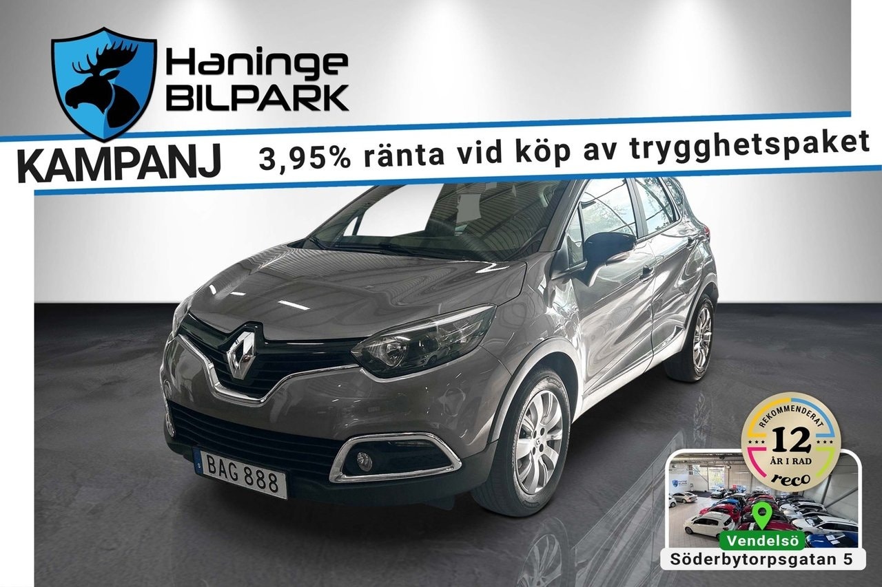 Renault Captur 0.9 TCe Manuell, 5-trinn, 90hk, 2015