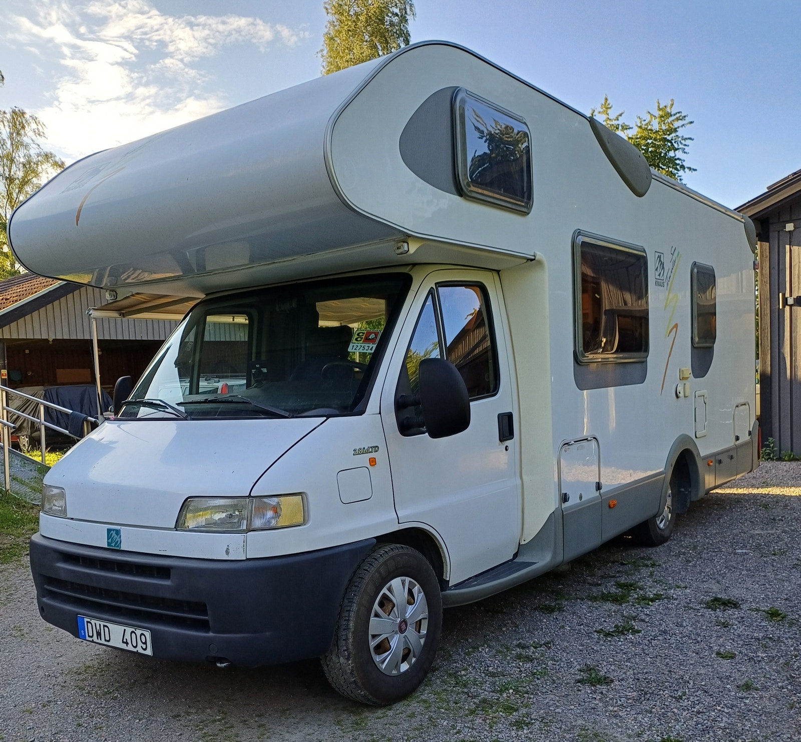 Fiat Ducato Conversion Chassi Platform 2.8 i.d. TD Manuell, 122hk, 2001