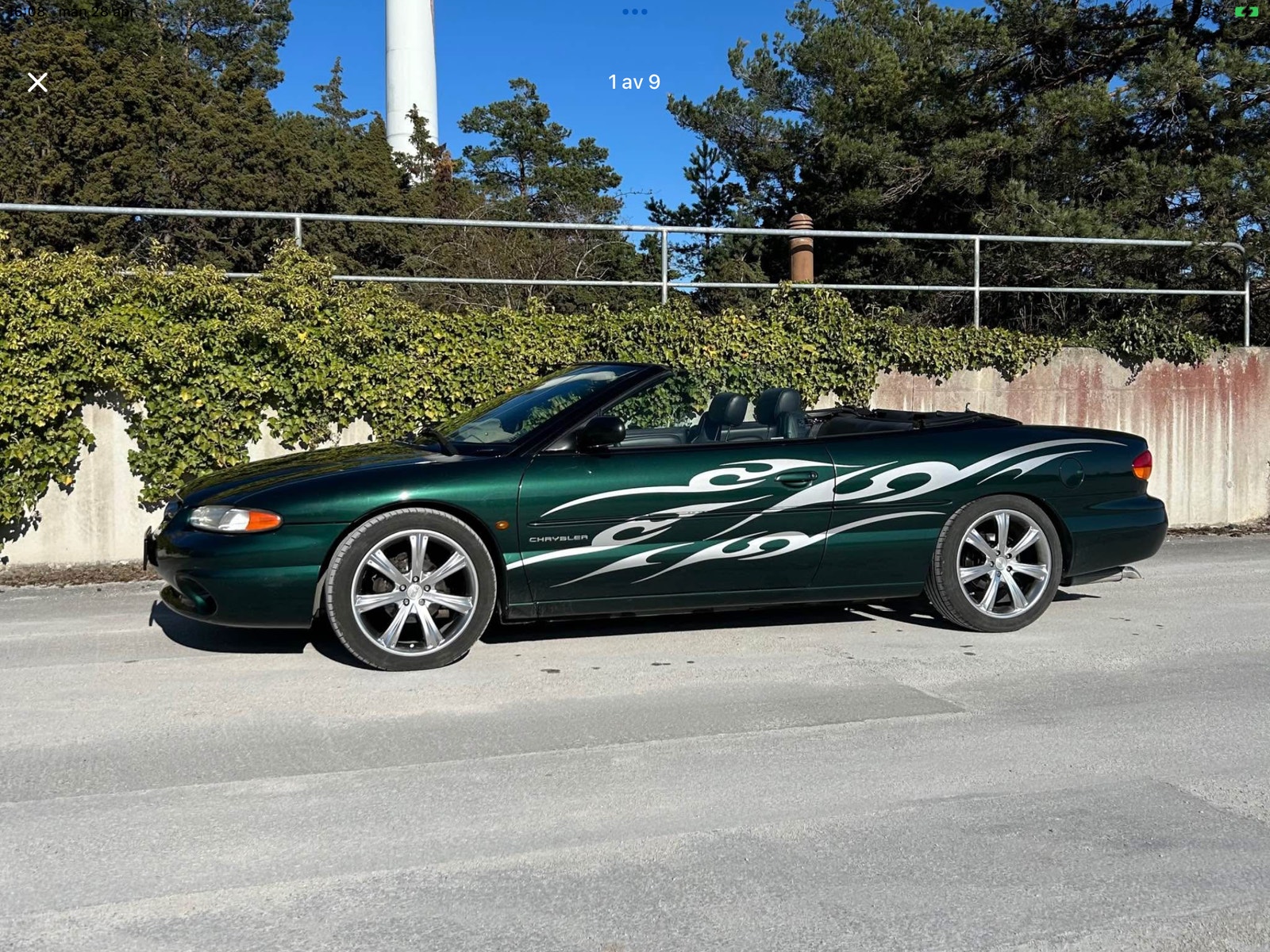Chrysler Stratus Convertible 2.5 V6 Automatic, 4-trins, 163ps, 1998