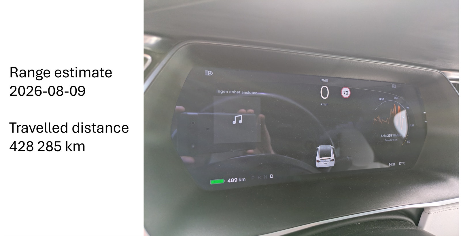 Tesla Model X 100D, 423hk, 2017