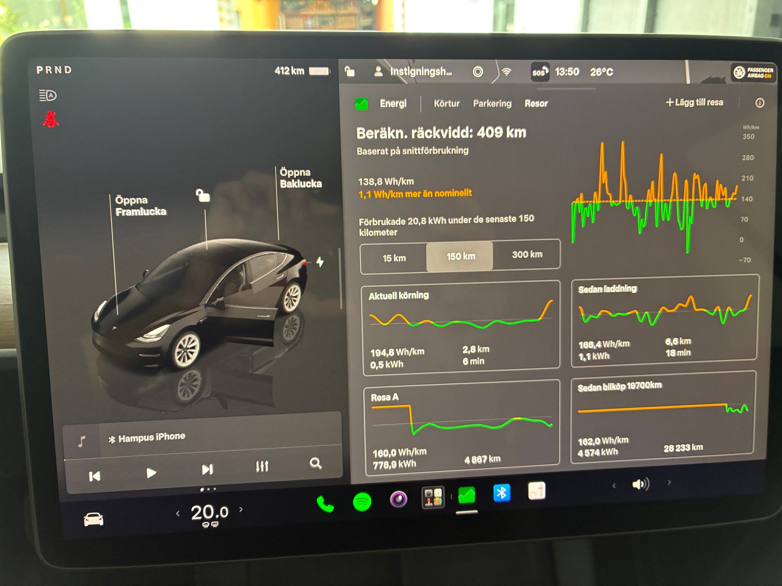 Tesla Model 3 Standard Range, 283ps, 2023