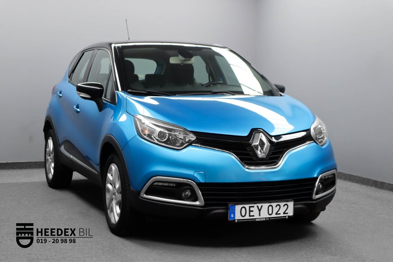 Renault Captur 1.2 TCe EDC, 6-trins, 118ps, 2017