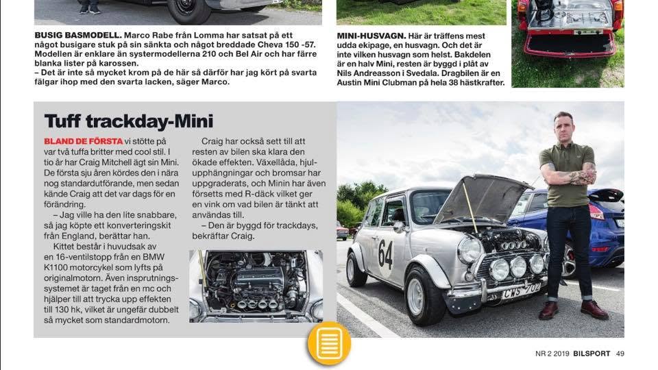 Rover Mini Cooper 35 1.3 Manual, 63hp, 1996