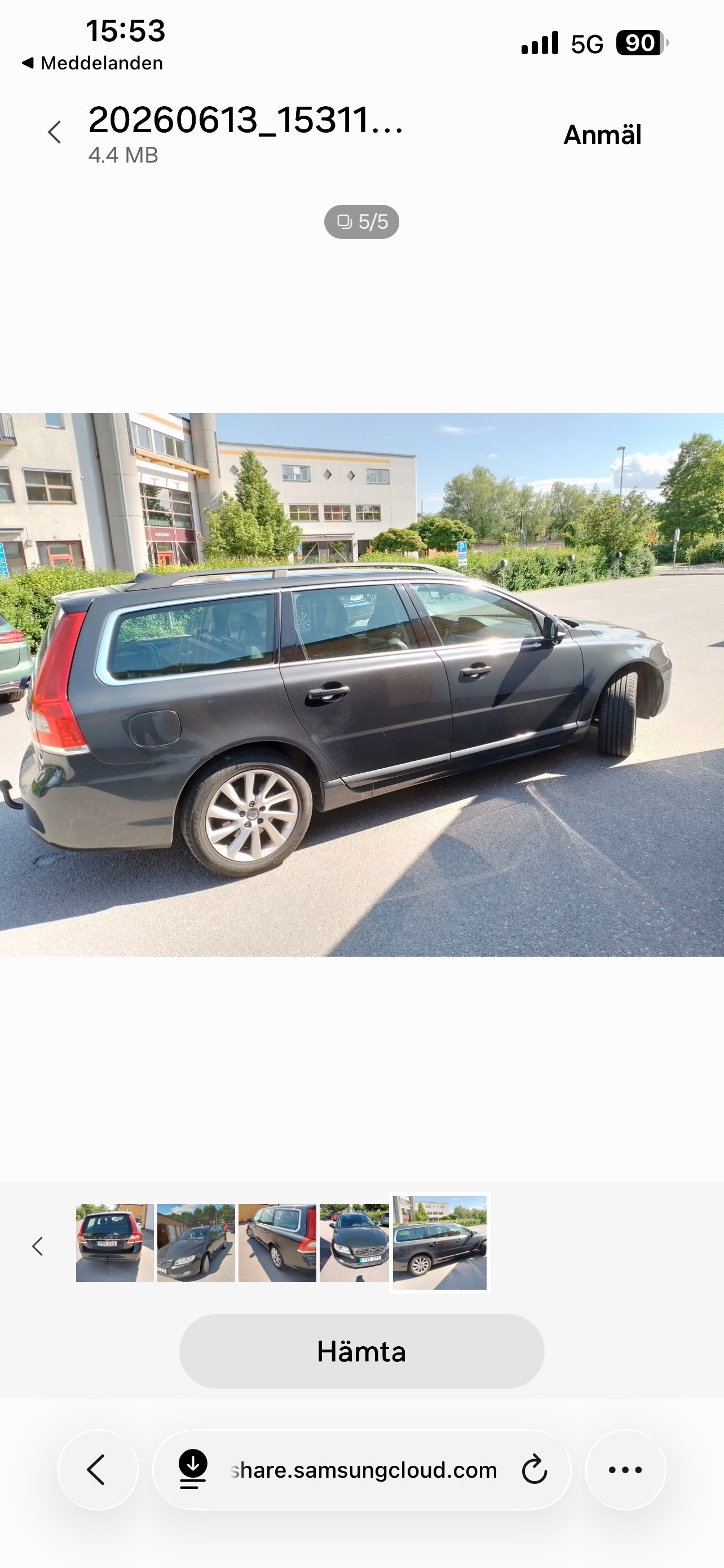 Volvo V70 D3 Manual, 150hp, 2016