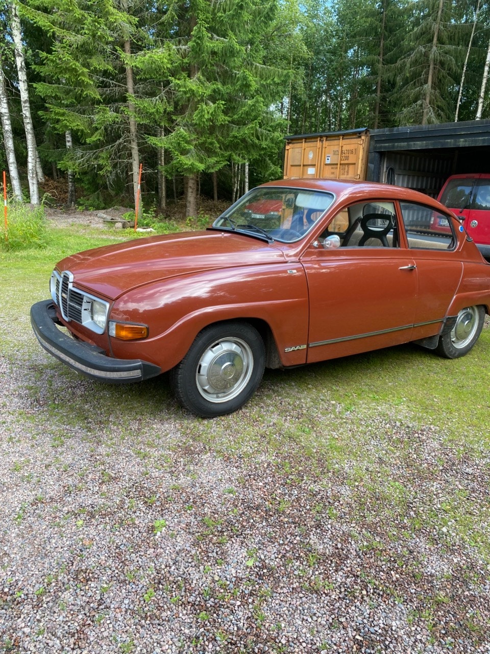 Saab 96 1.5 V4 Manual, 4-trins, 65ps, 1975